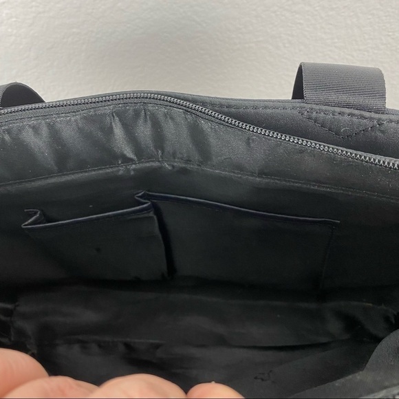 Unbranded Tan and Black Seatbelt Tote Purse, Y2K - Picture 6 of 6